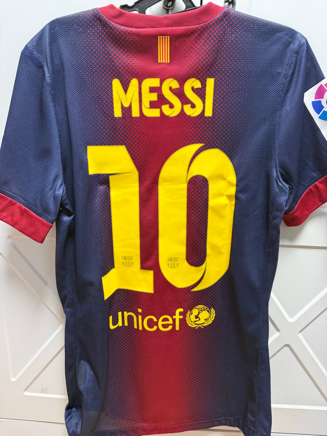 12-13  바르셀로나 어센틱 메시 유니폼 상품이미지2