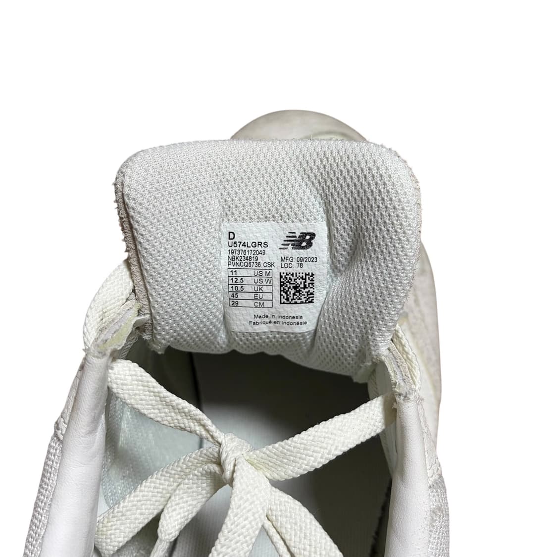 뉴발란스 x 렉토 574 애쉬 크림 레거시 (290) 상품이미지5