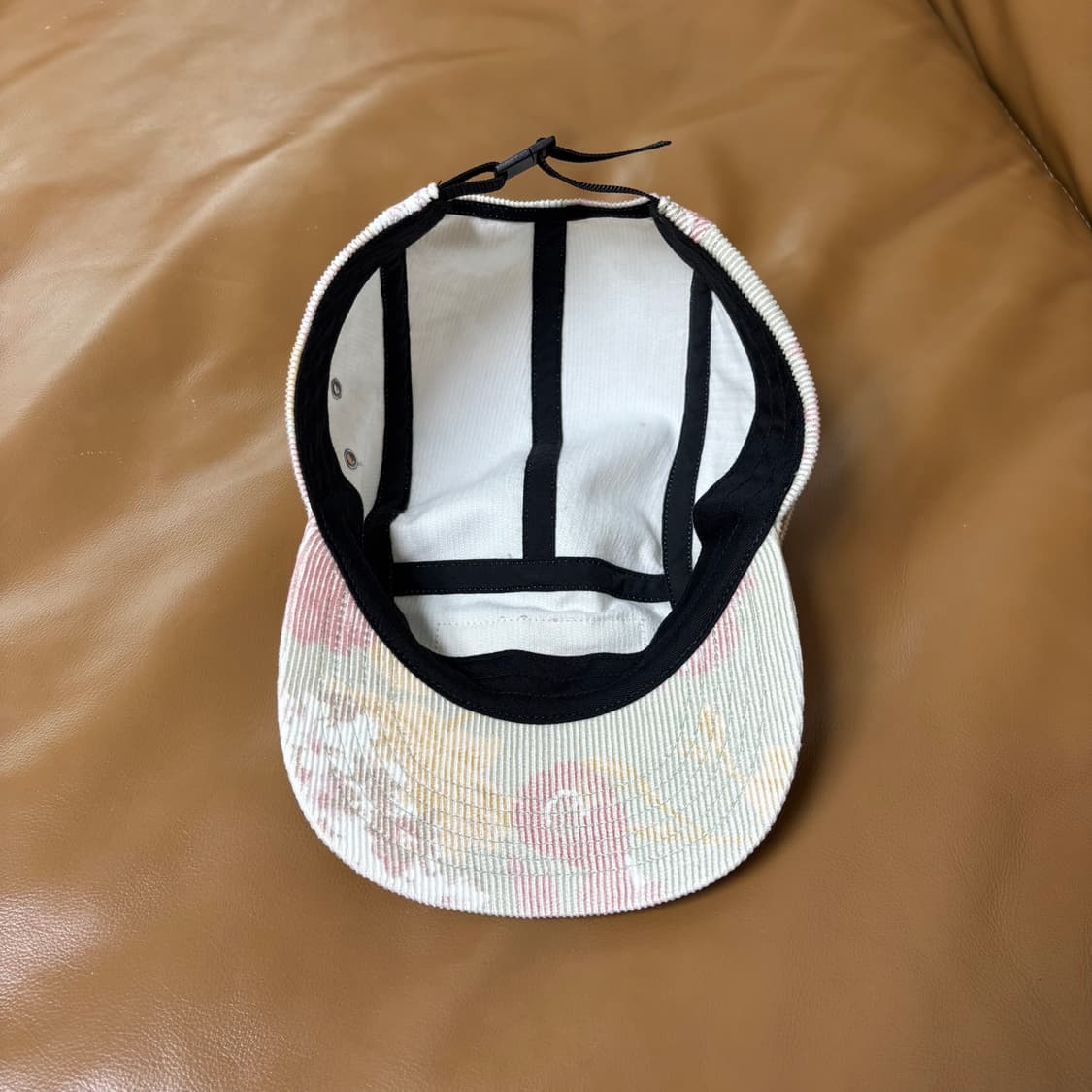 슈프림 캠프캡 모자 박스로고 코듀로이 플로랄 상품이미지6