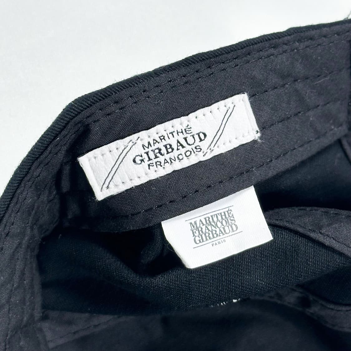 마리떼 프랑소와 저버 블랙 볼캡 모자 상품이미지5