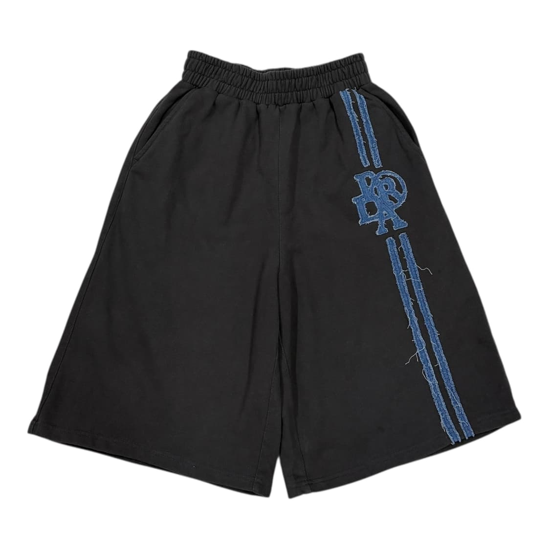 프렌다 트윌 컷 오브 쇼츠 반바지 다크 차콜 상품이미지1