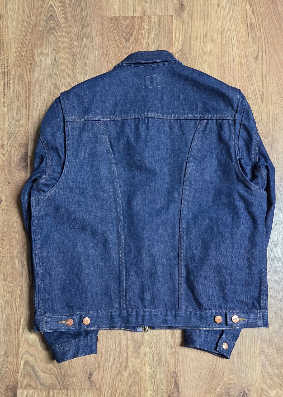 랭글러 콘 데님 화이트오크 셀비지 자켓 L 상품이미지2