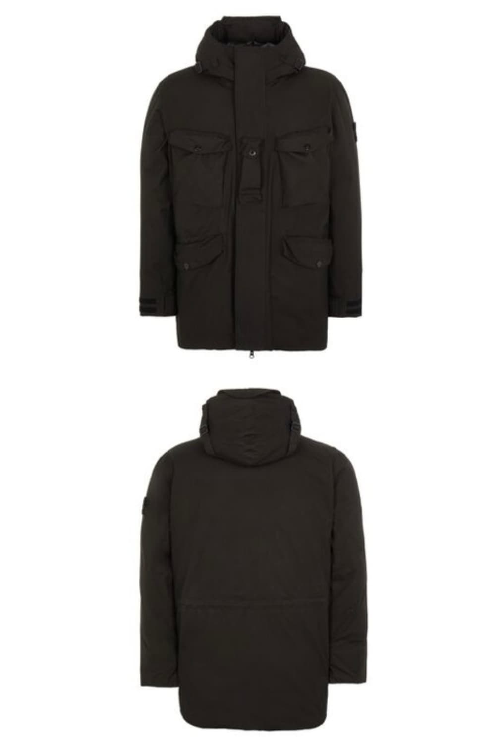 스톤아일랜드 고어텍스패딩/블랙/xl 상품이미지4