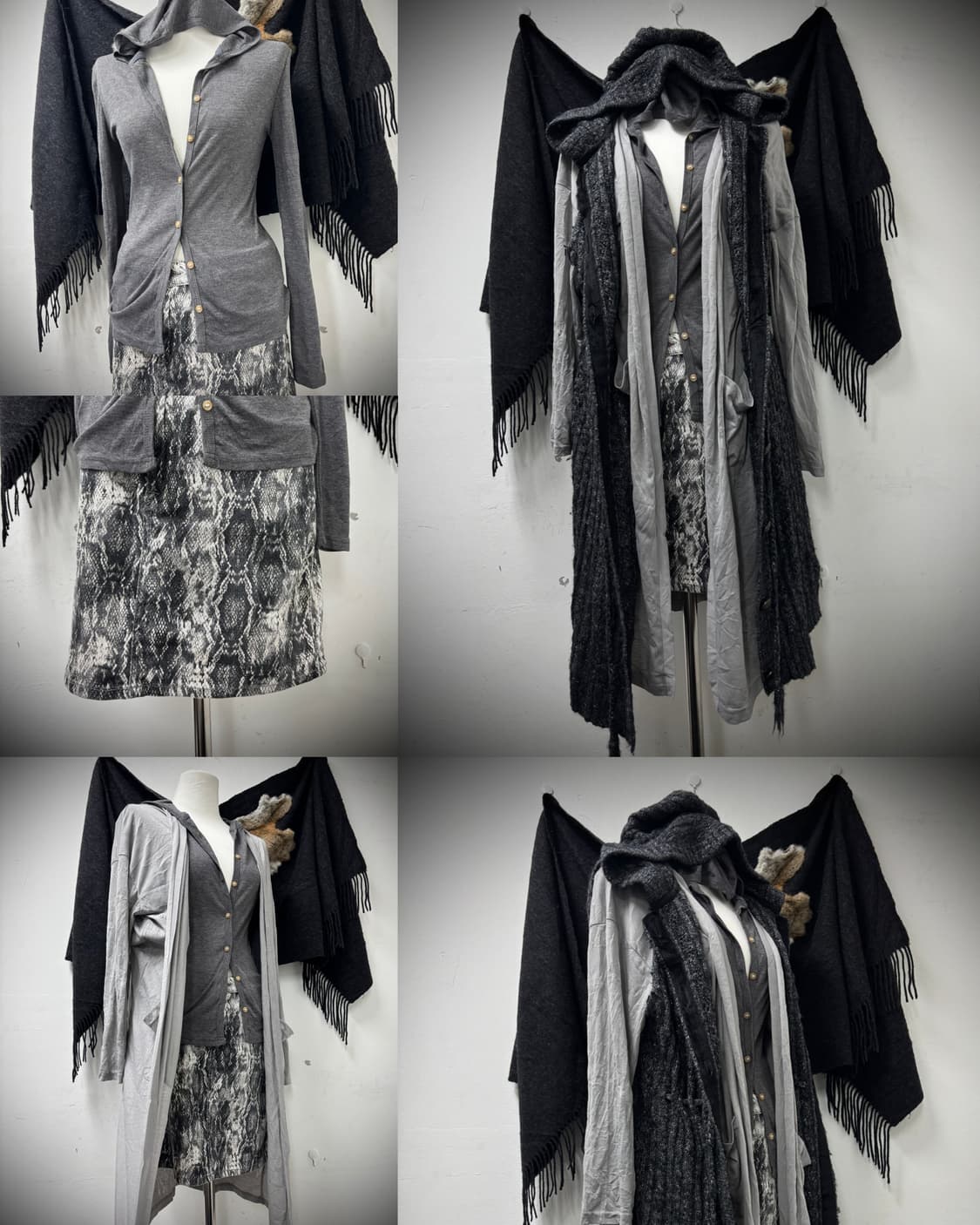 GREY BASE Y2K Aisaki Shop Coordination 상품이미지1