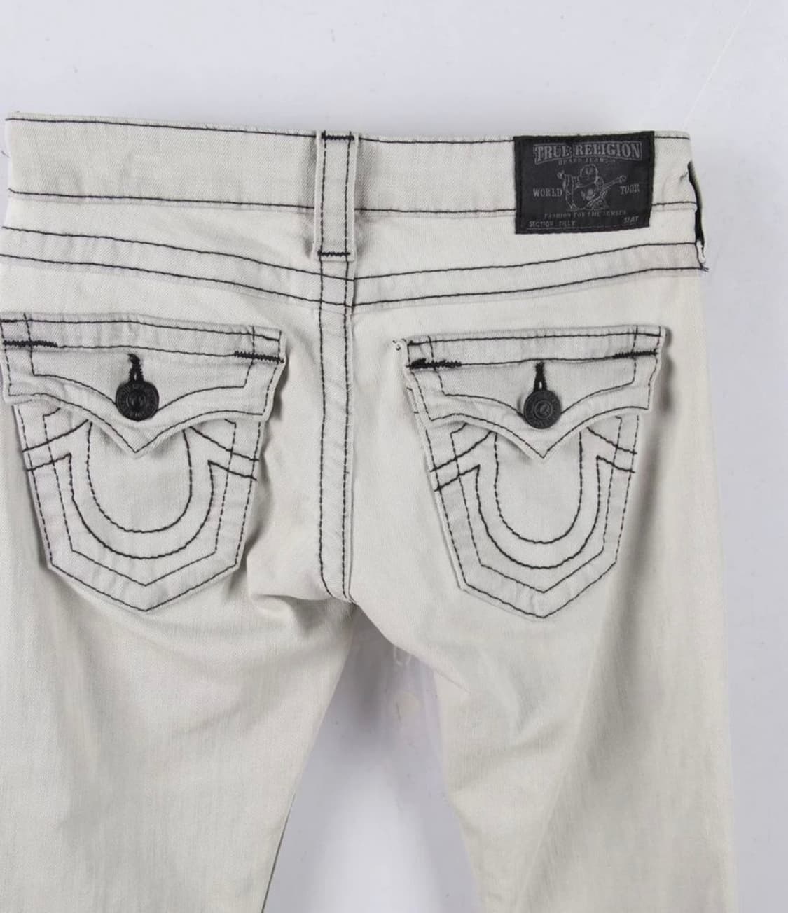 트루릴리젼 로우웨스트 화이트진  상품이미지4