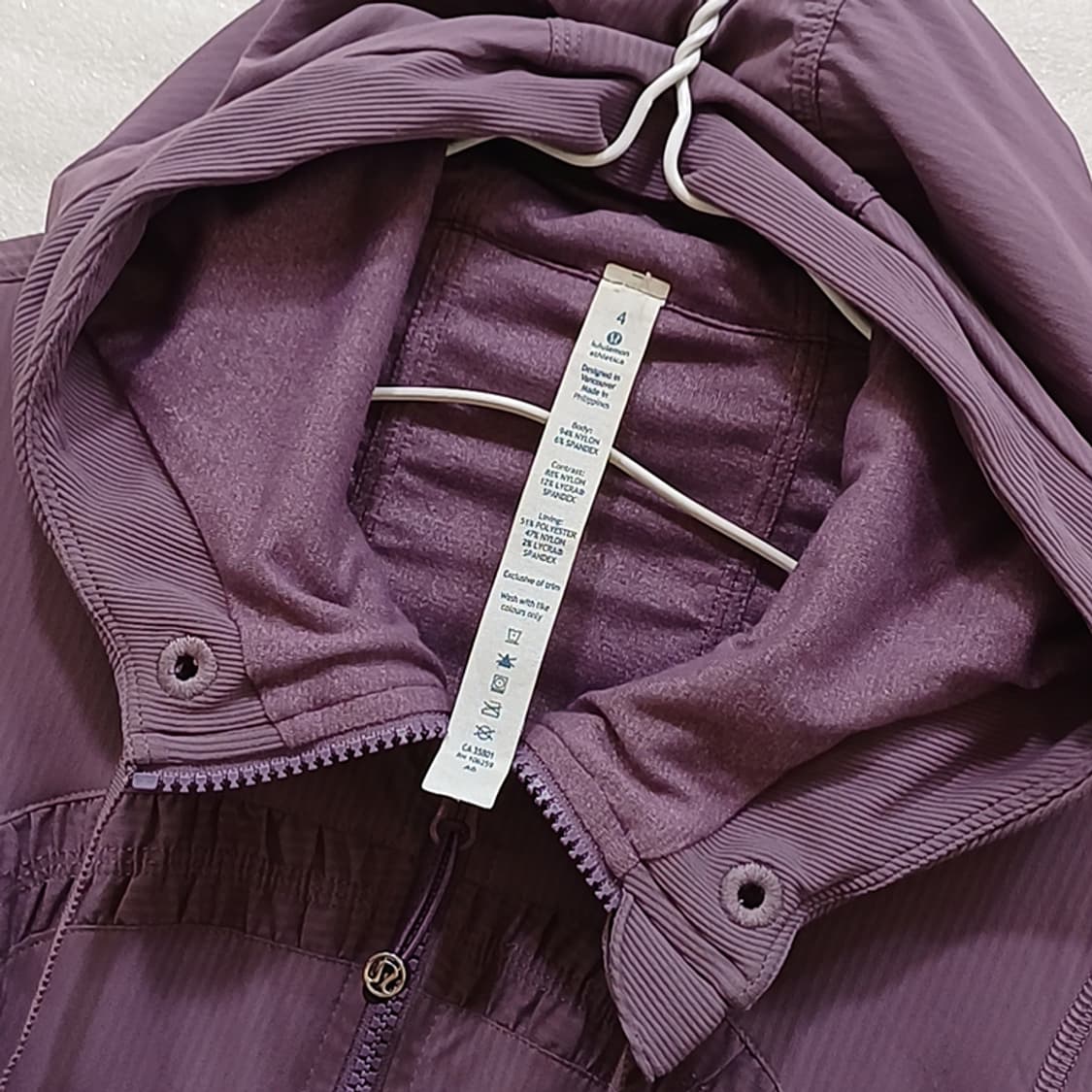 룰루레몬 댄스 스튜디오 양면 후드 집업 자켓 S 사랑봉봉 상품이미지8