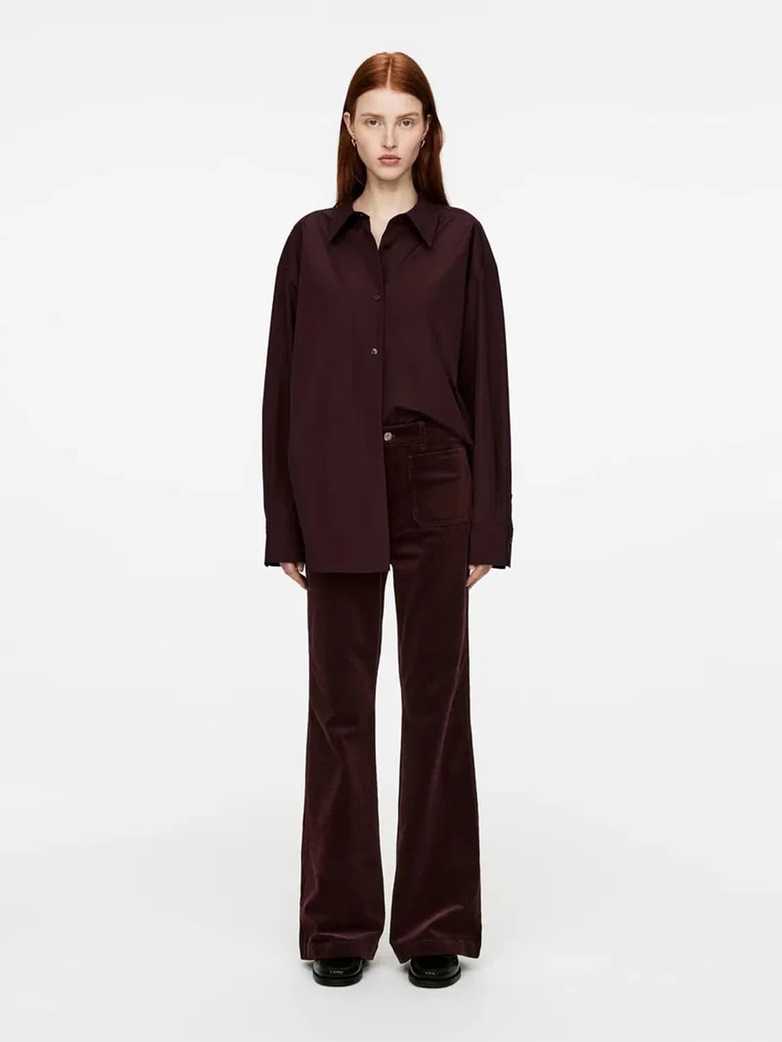 아르캣 플레어드 코듀로이 트라우저 상품이미지1