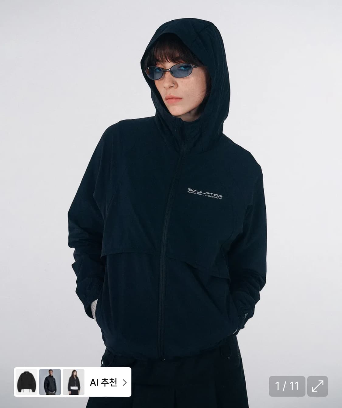 스컬프터 바람막이 윈드브레이커 판매 상품이미지1