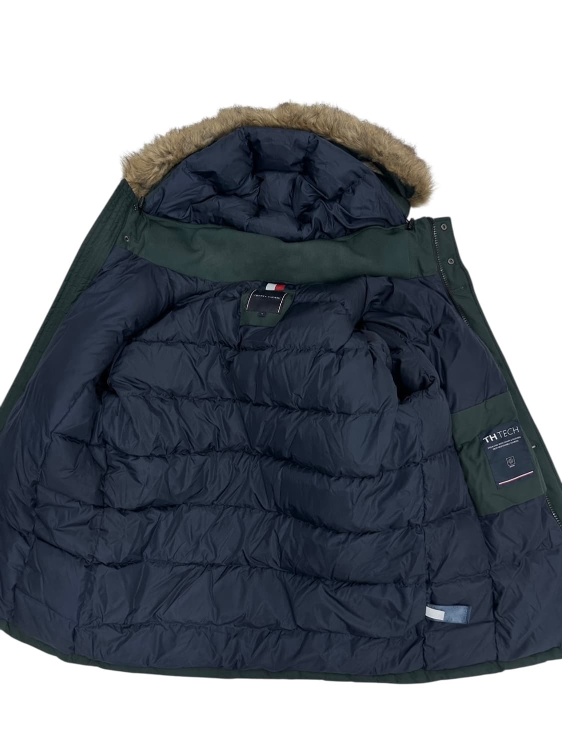 타미힐피거 구스다운 패딩 그린 (M~L) 상품이미지8