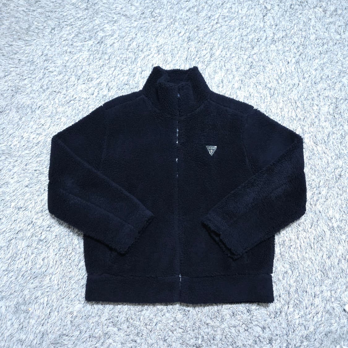 게스Guess) XL 남자 뽀글이 양털점퍼 상품이미지1