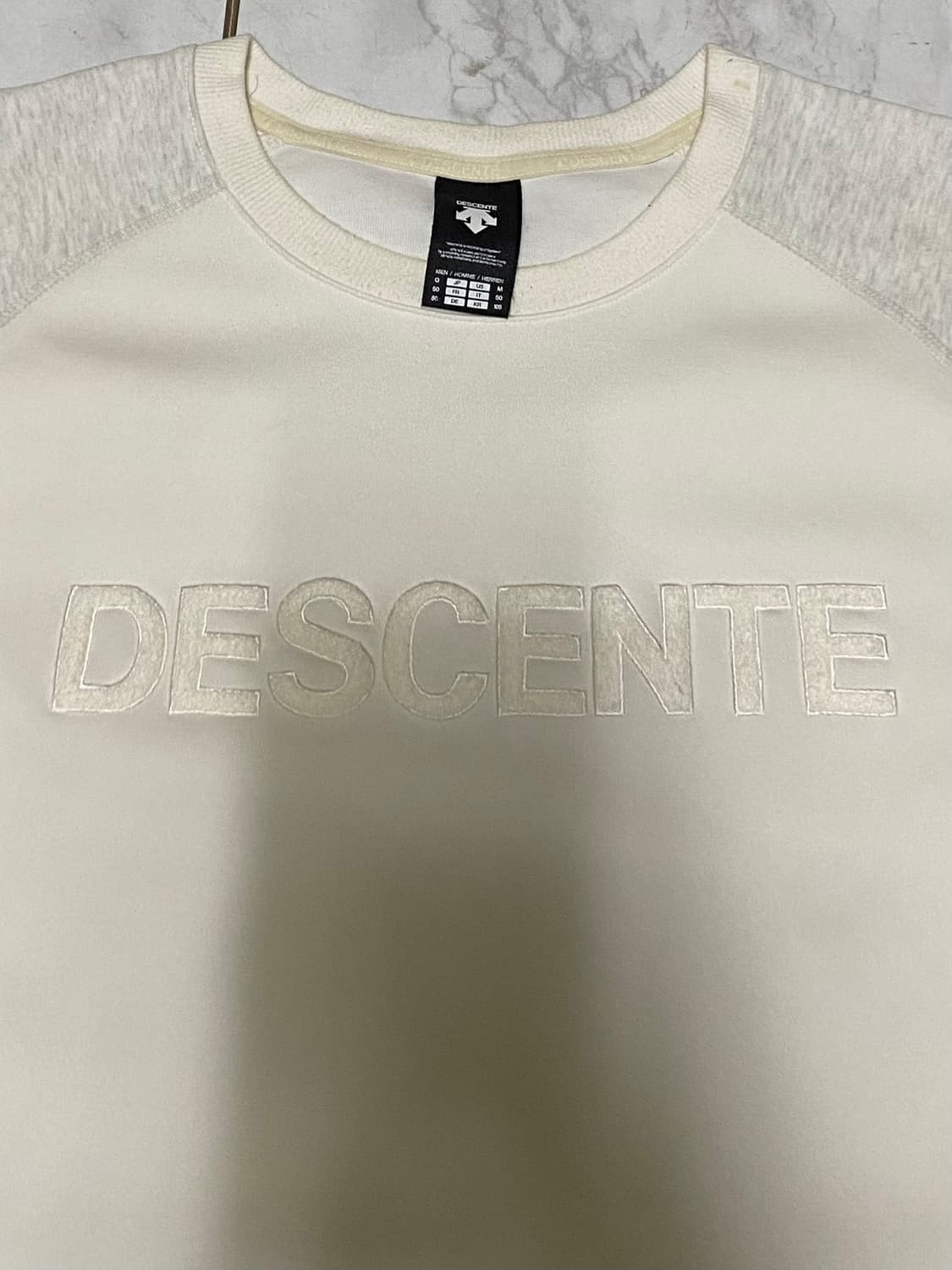 데상트 맨투맨 사이즈 100 상품이미지2