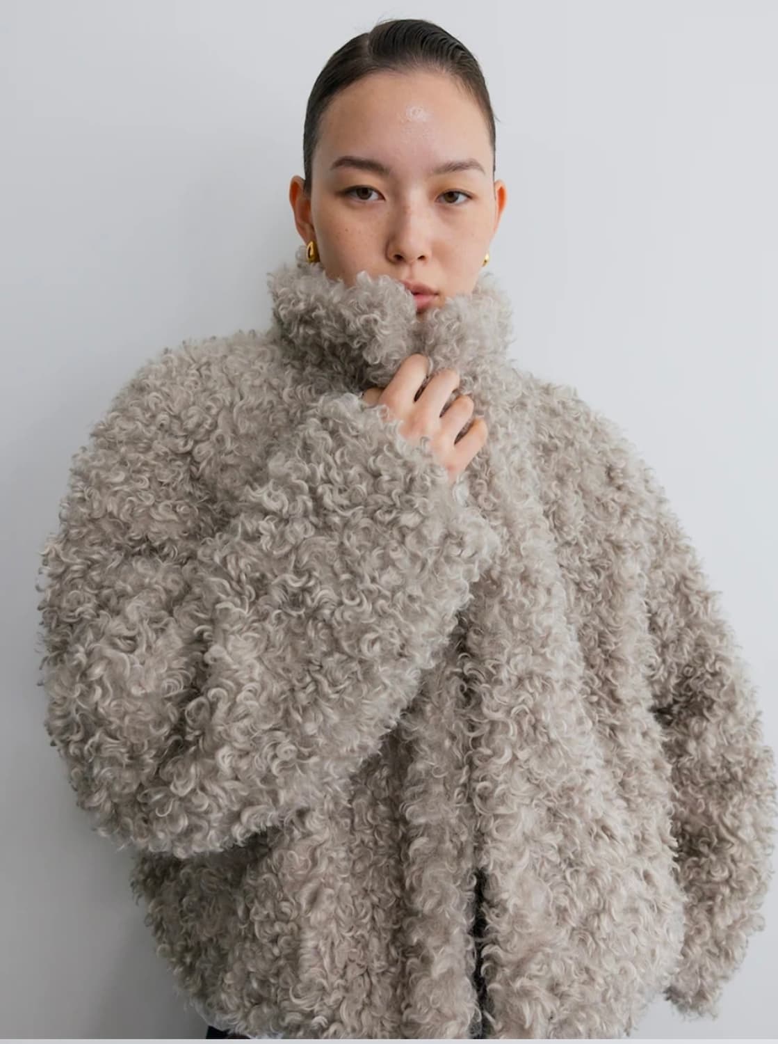 디애퍼처 퍼자켓 (ash) 상품이미지1