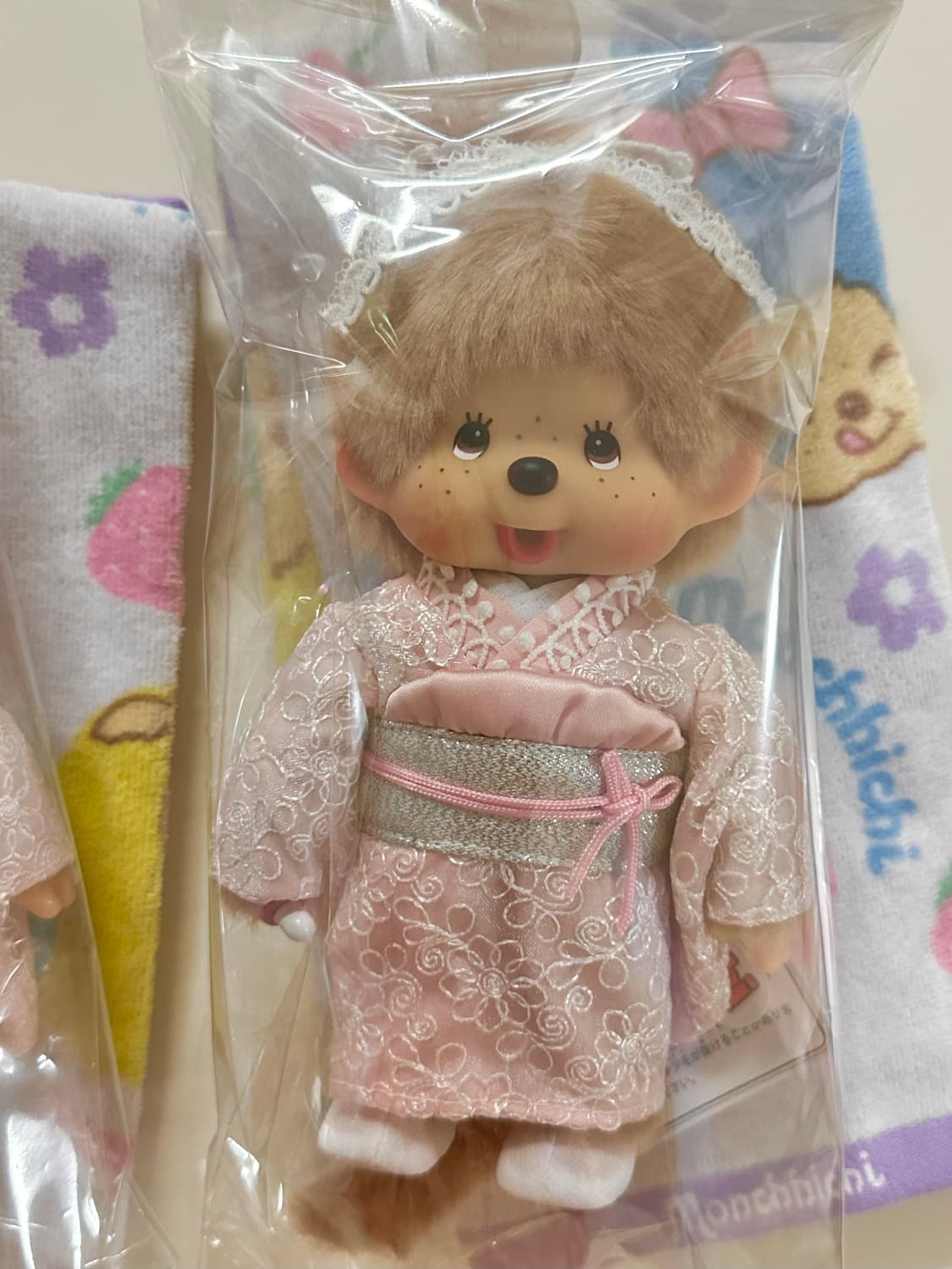 레어템 기모노 몬치치 밀크브라운 상품이미지3