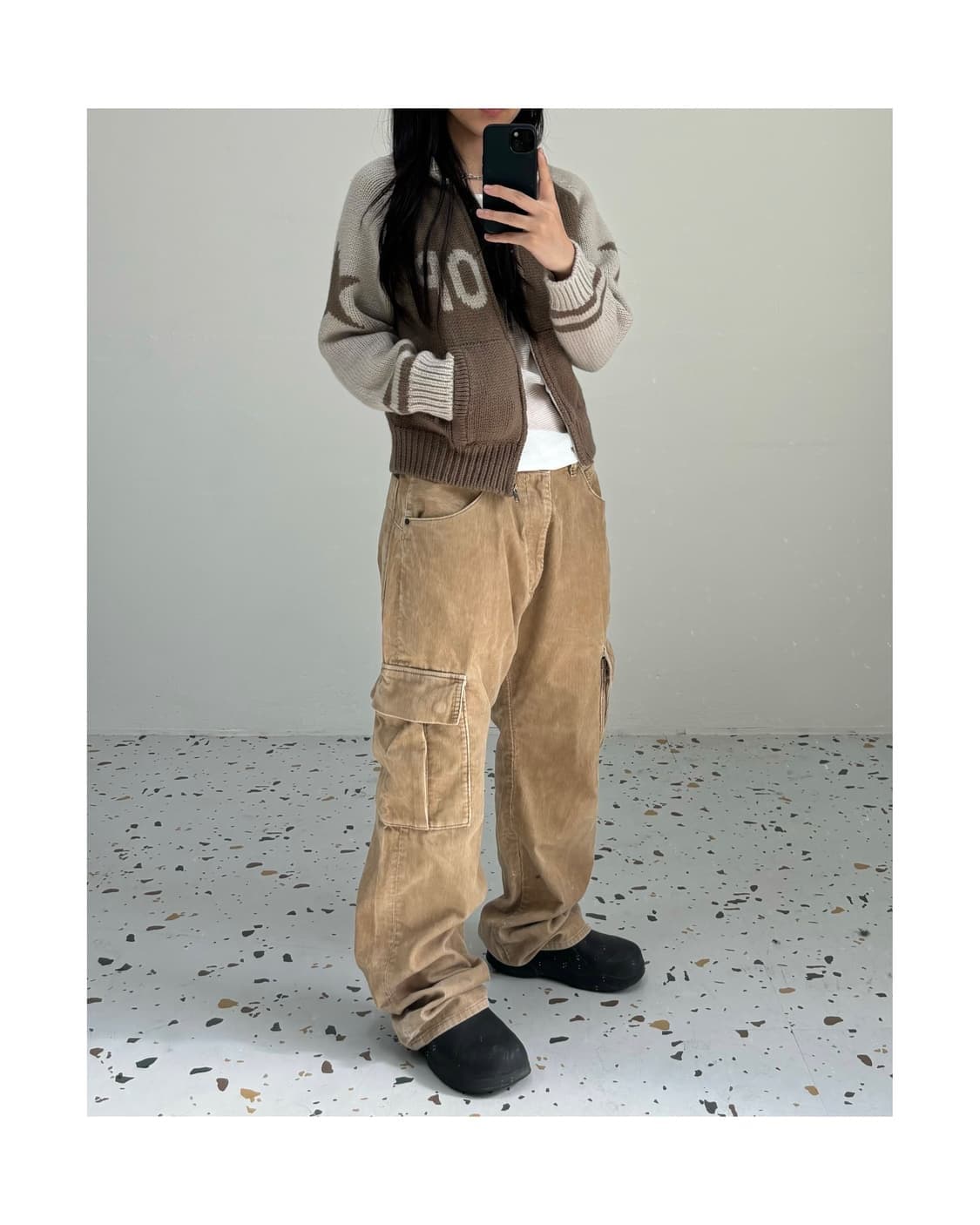 빈티지 코듀로이 카고 팬츠 상품이미지3