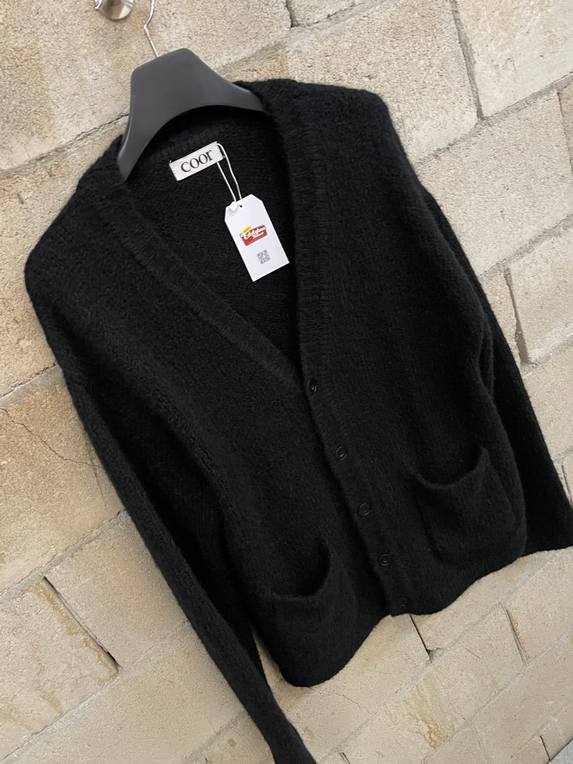 쿠어 알파카 가디건 상품이미지3