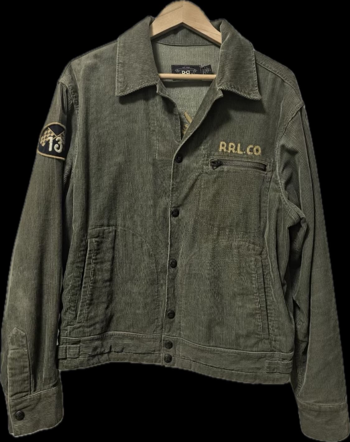 RRL(더블알엘) 남성 임브로이더 코듀로이 재킷 L 상품이미지1