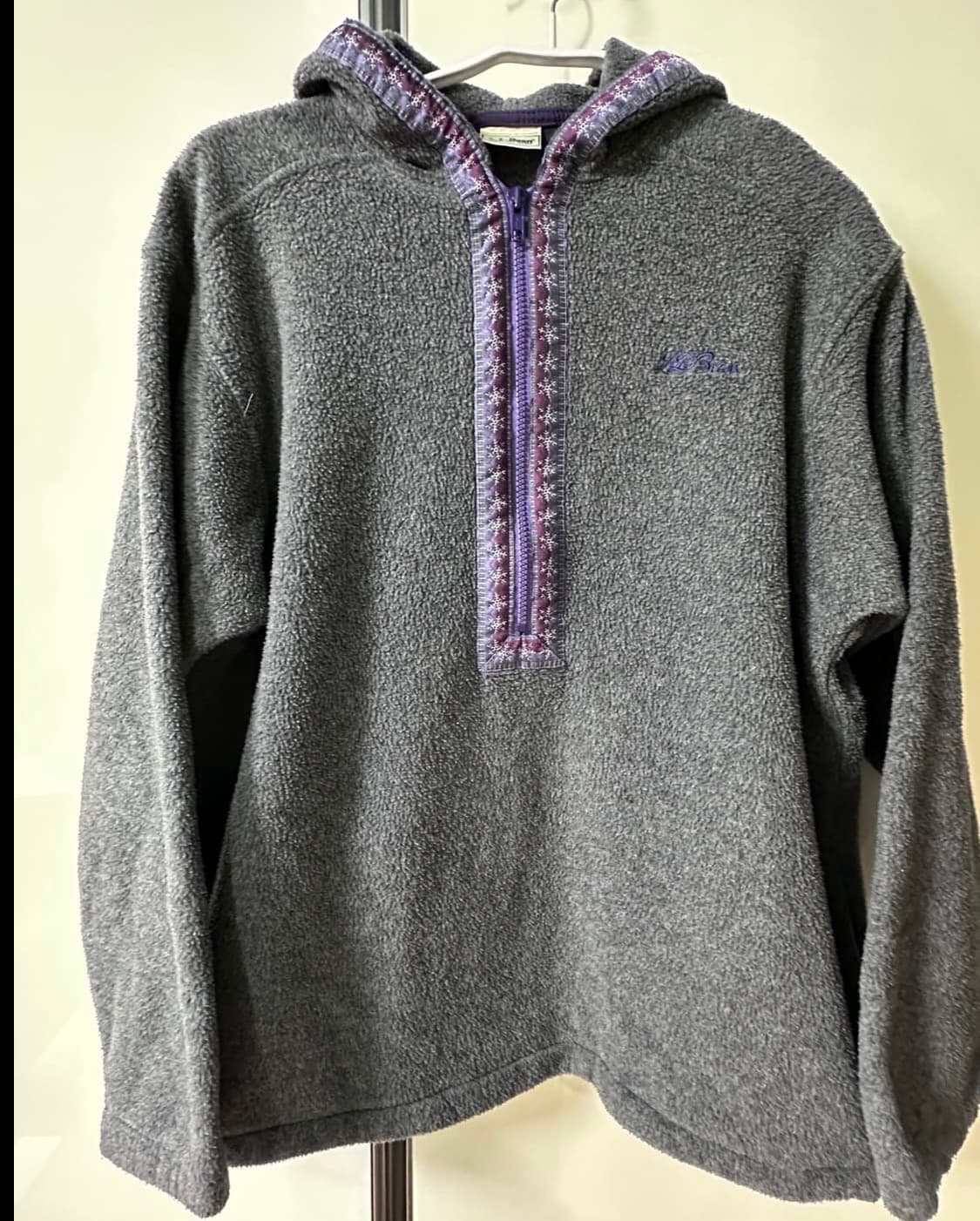 엘엘빈 플리스 하프집 후디 상품이미지2