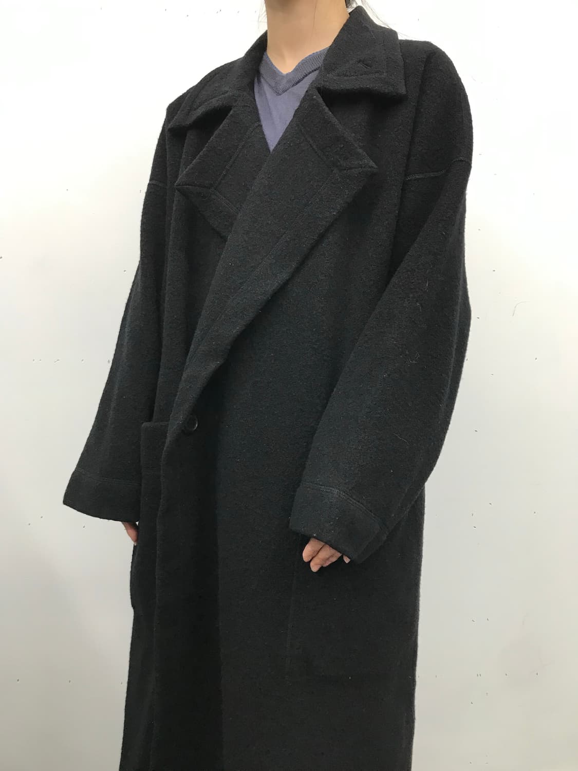 90s Plantation wool double coat 상품이미지4
