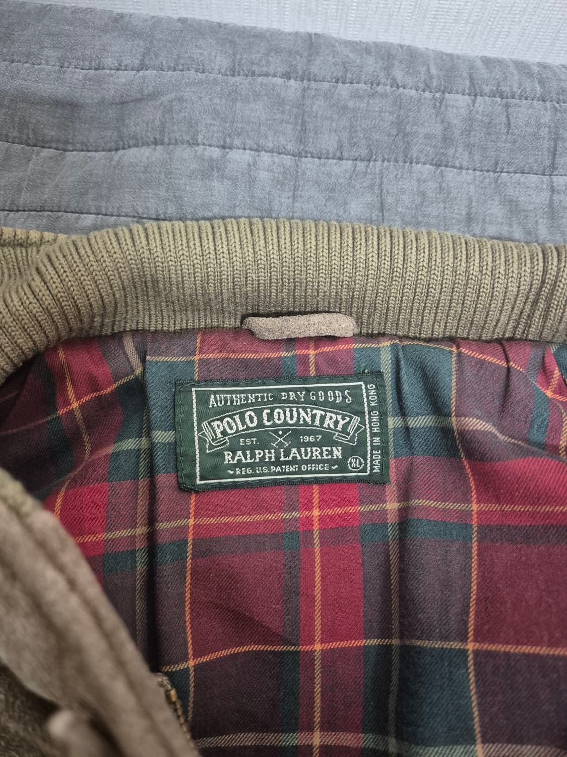 90s 빈티지 폴로 컨트리 더블알엘 바라쿠타 맛 러프아웃 스웨이드 자켓 상품이미지8