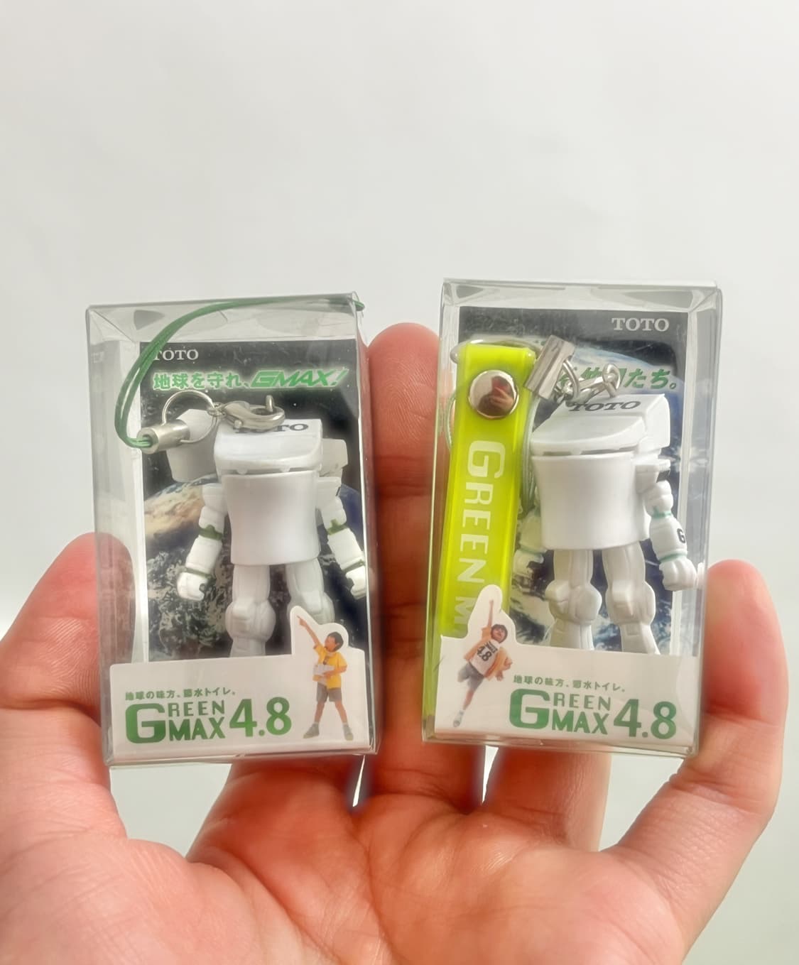 TOTO 지구정복 변기로봇 키링 🚽 스트랩 O 반택 상품이미지1