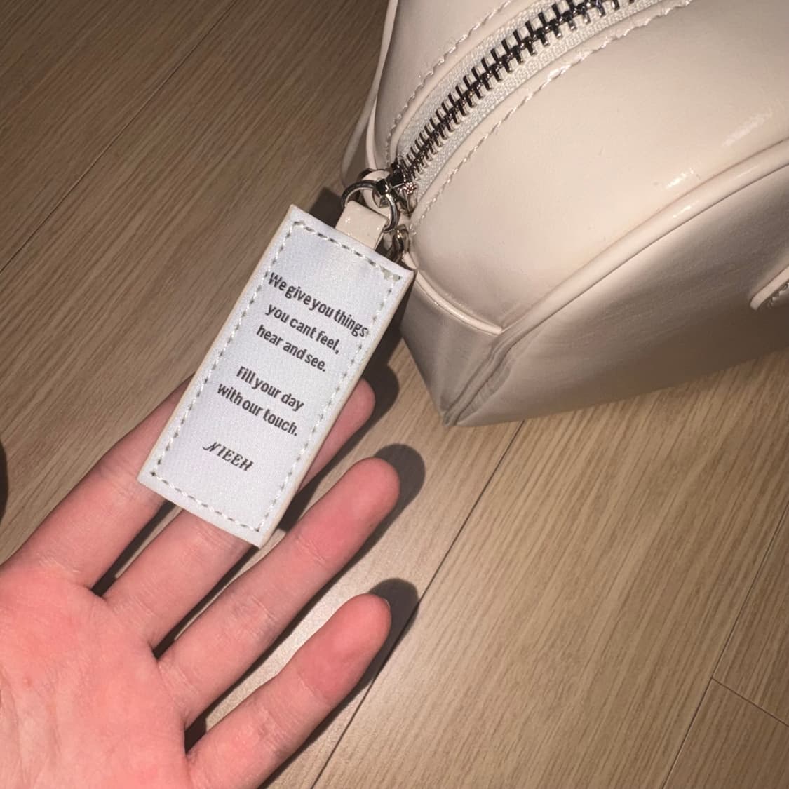 1회착용) 니히 nieeh 스퀘어백 상품이미지3