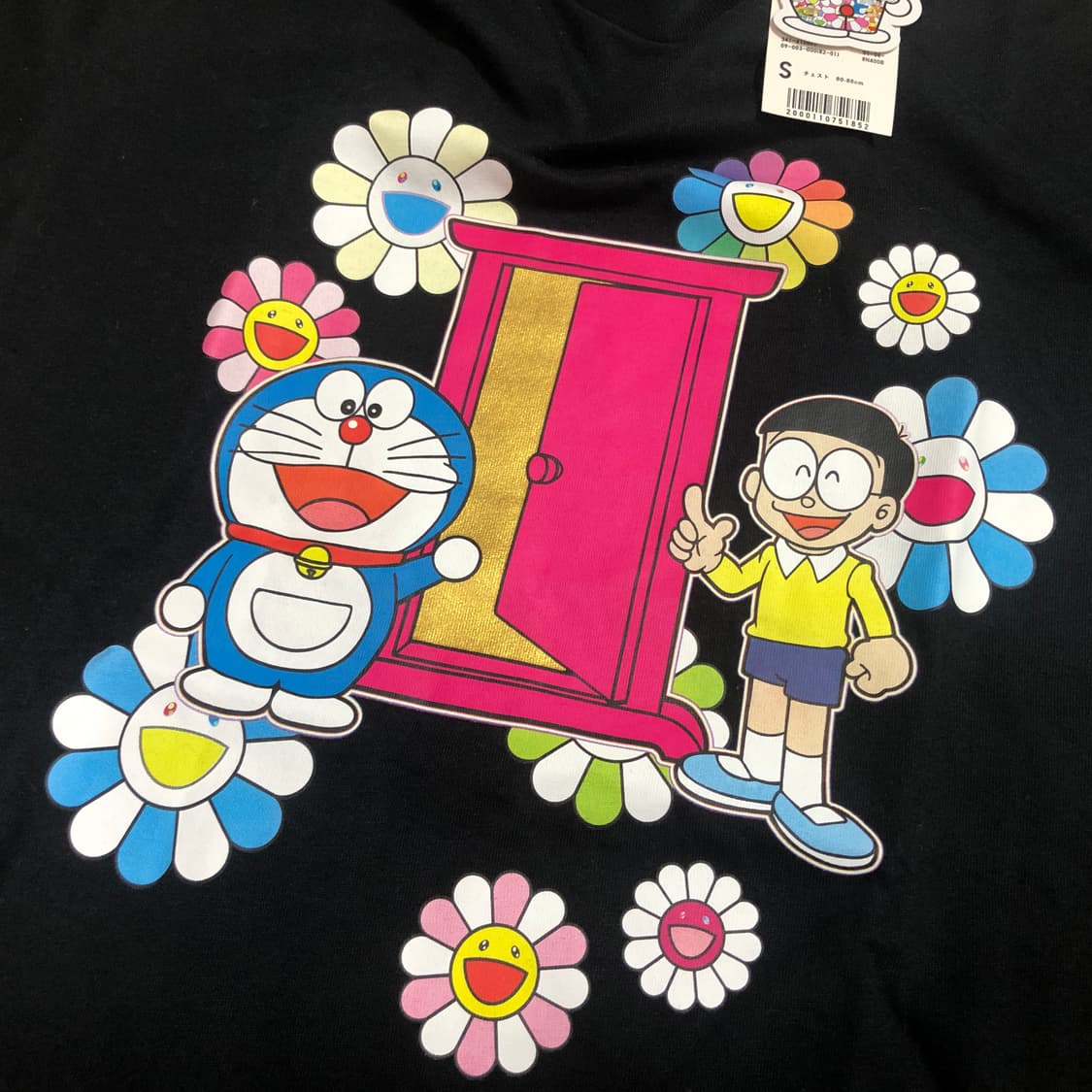 유니클로 무라카미 다카시 도라에몽 반팔티셔츠 S 상품이미지3
