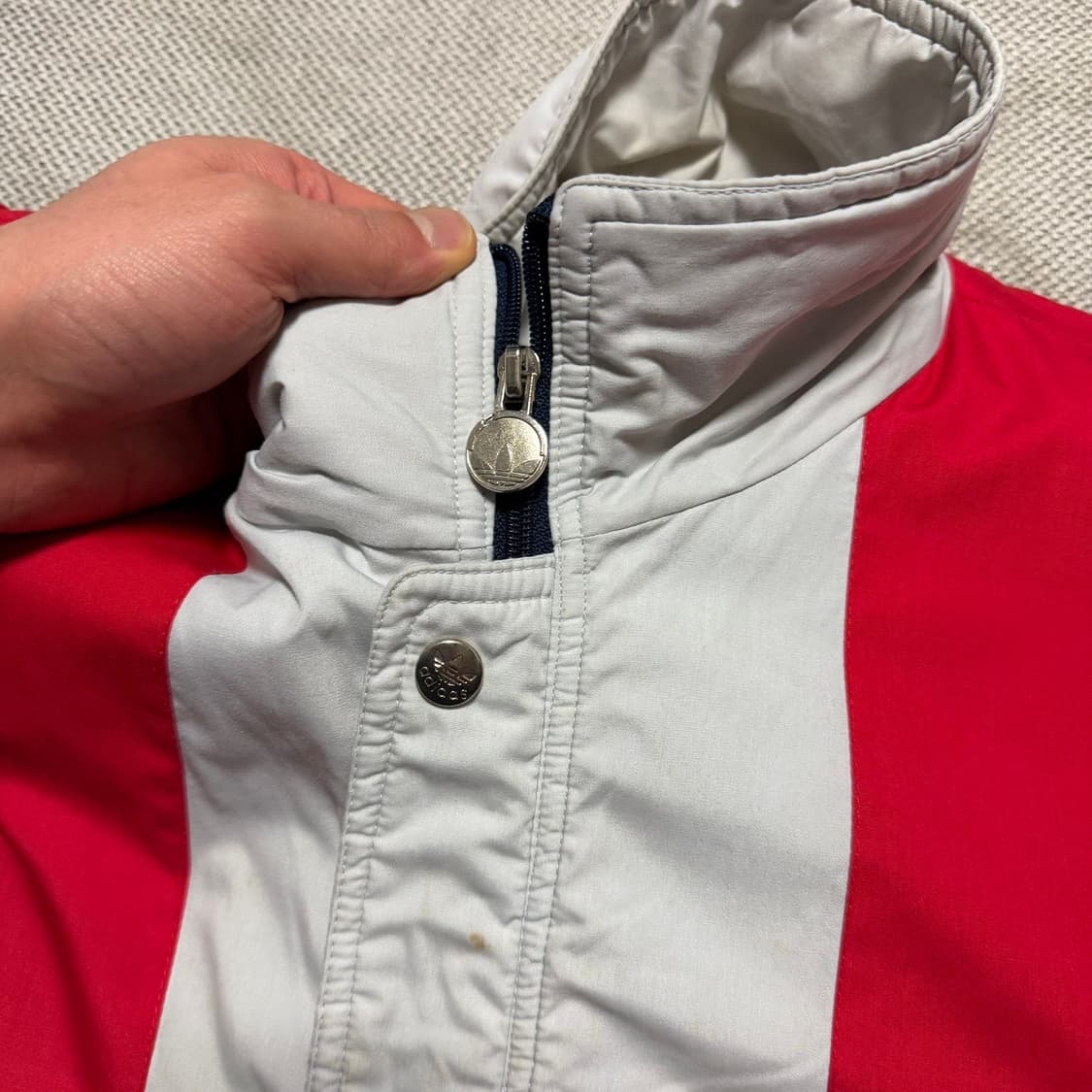 90s 아디다스 올드스쿨 바람막이 자켓 상품이미지4