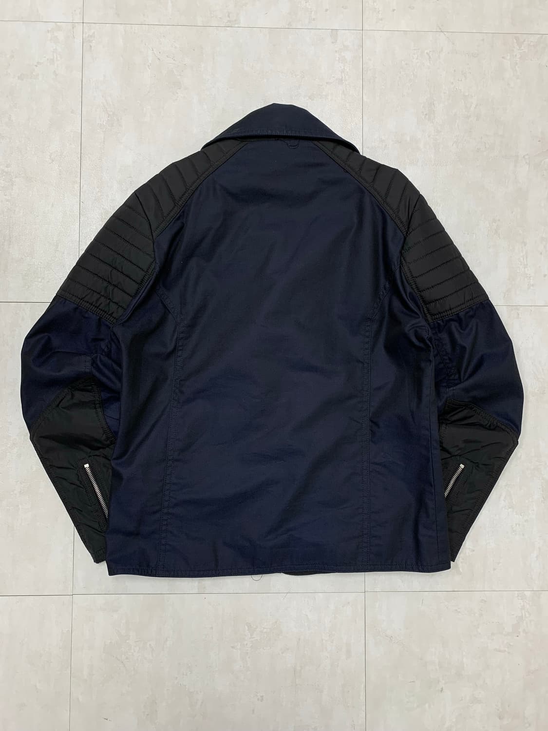 딥 네이비 바이커 자켓 #709 상품이미지4