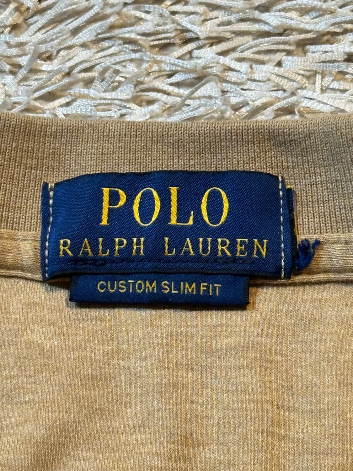 폴로 랄프로렌 신형 브라운포니 PK 긴팔 카라티 베이지 상품이미지6