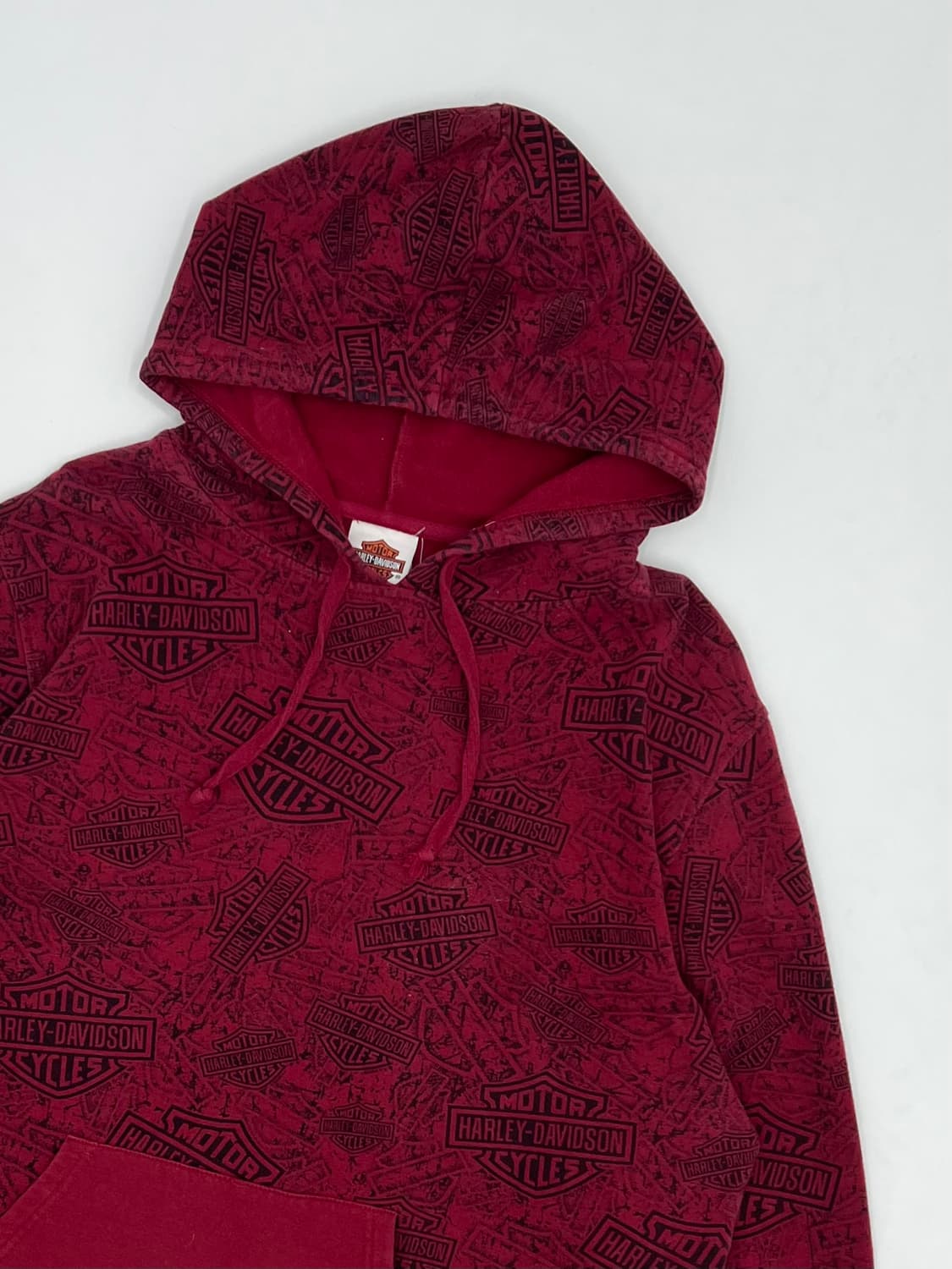 할리 데이비슨 풀 프린팅 후드티 상품이미지1