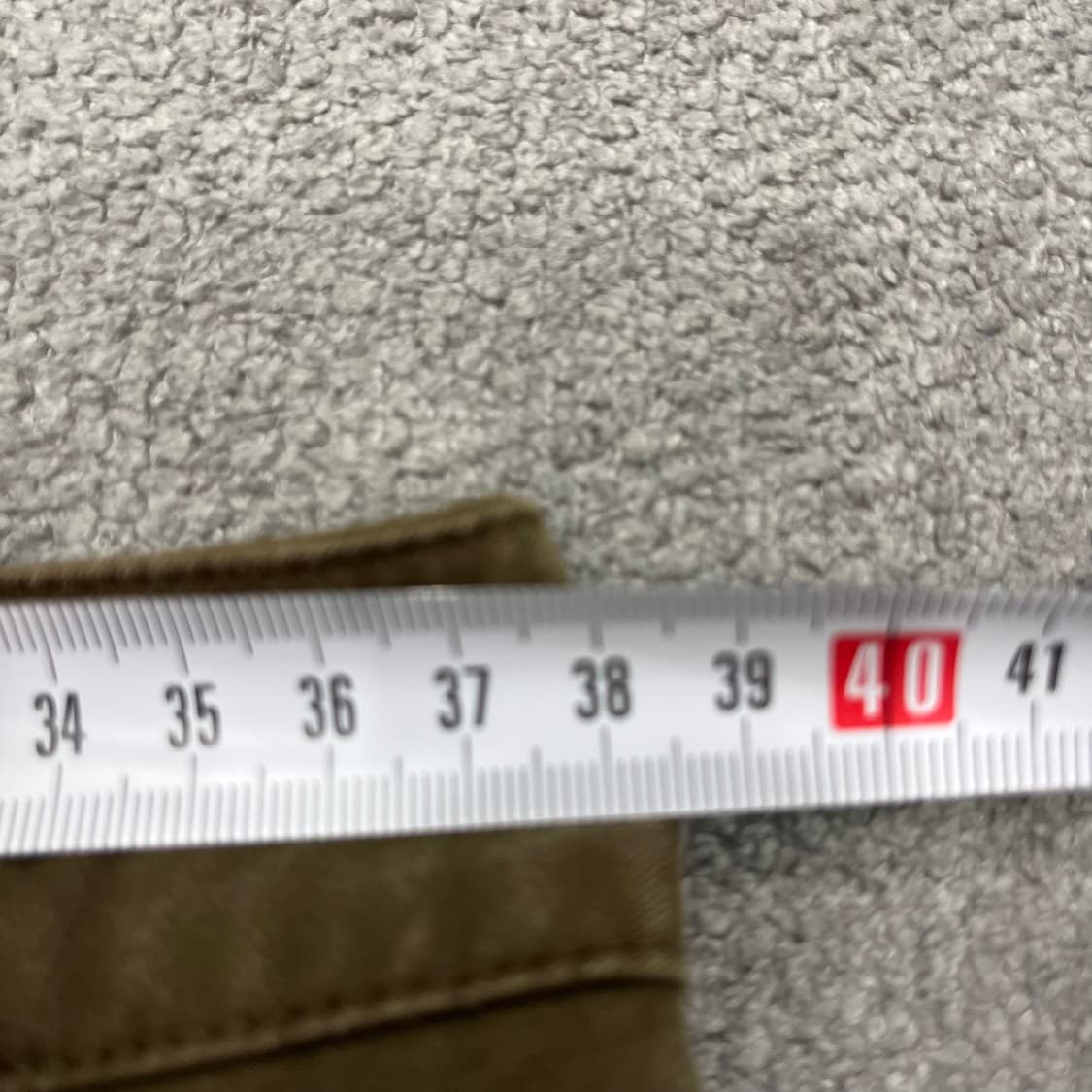 M 헤지스 코튼 카키 스커트 상품이미지6