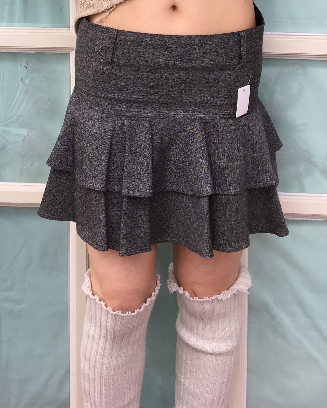 Layer mini skirt 상품이미지4