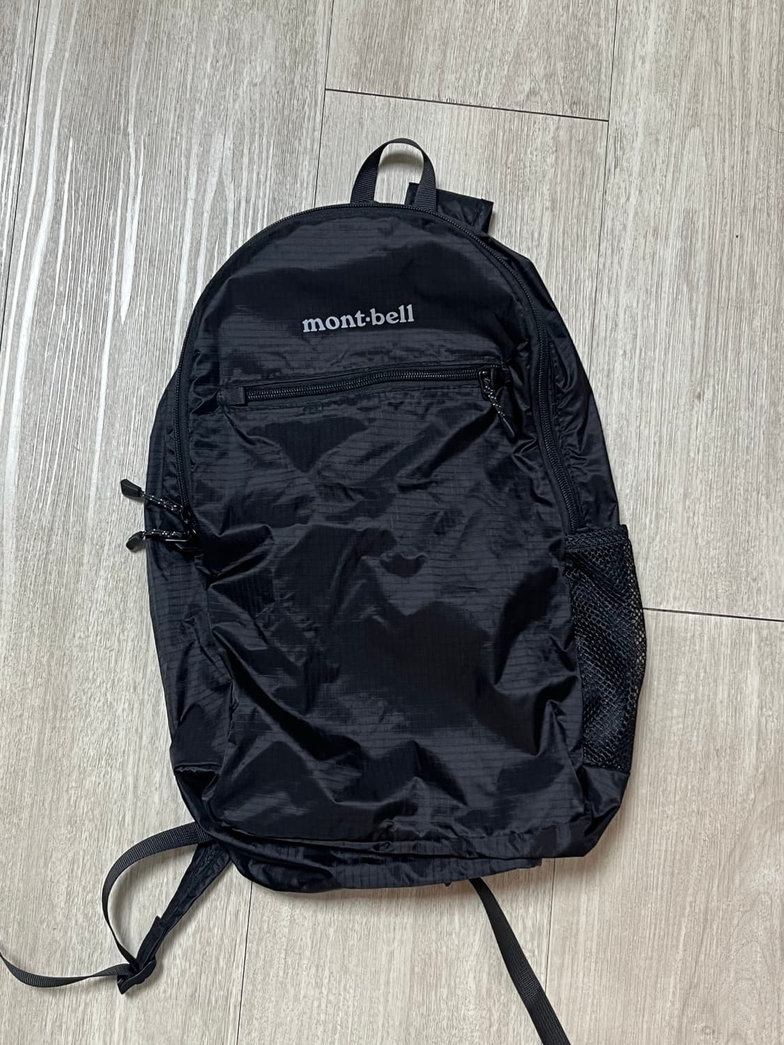 몽벨 포켓터블 라이트팩 블랙 상품이미지1