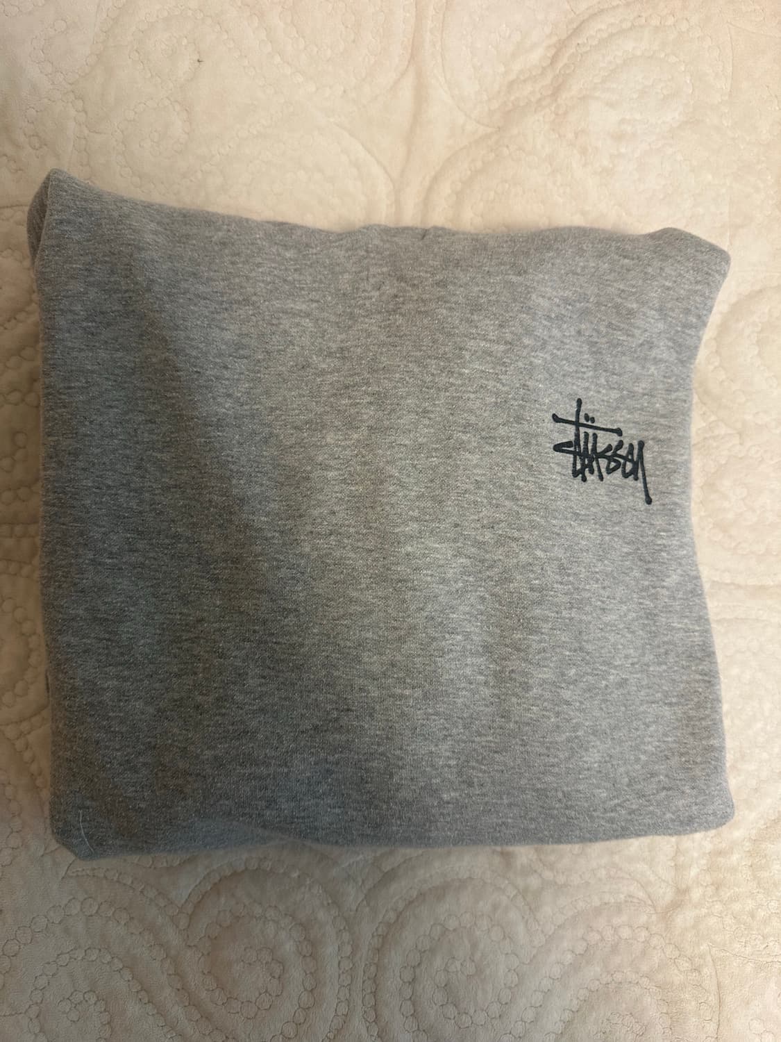 스투시 후드티 그레이 상품이미지1