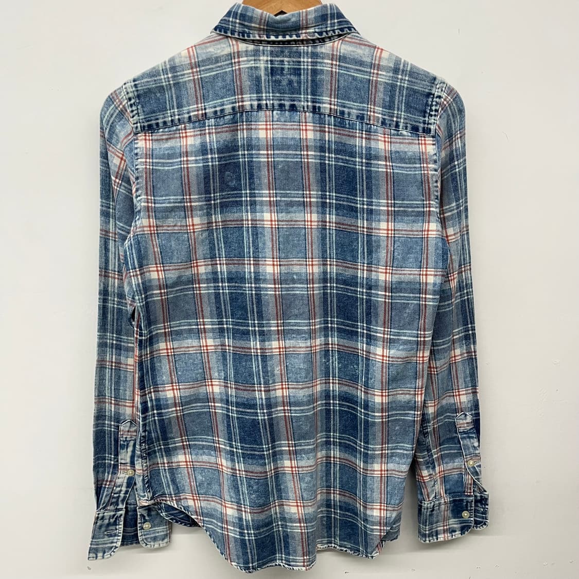 폴로 빈티지 체크셔츠 남XS 상품이미지6