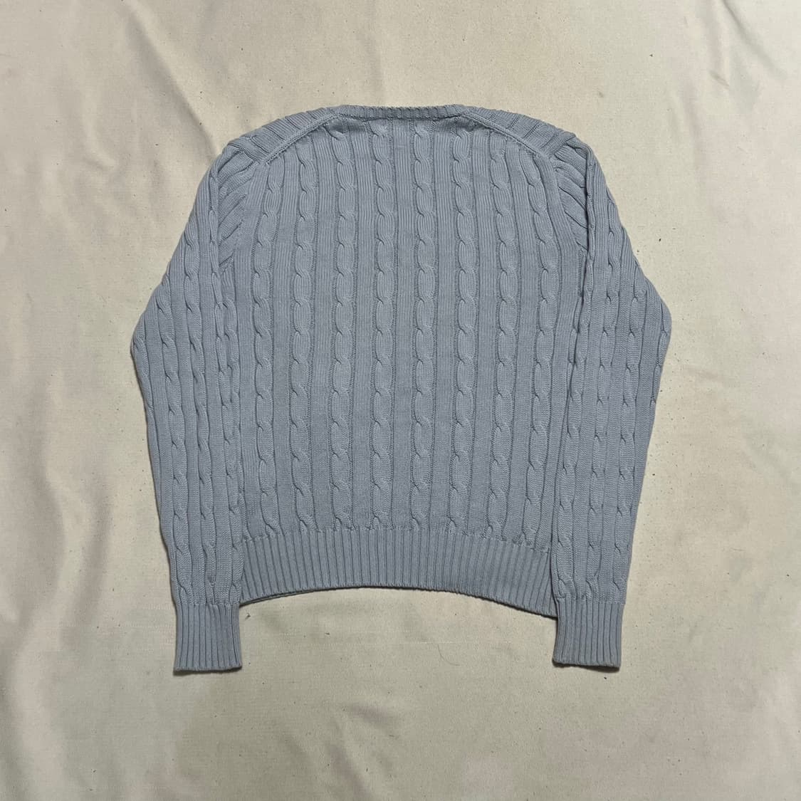 폴로랄프로렌 소라 케이블 브이넥 니트 상품이미지3