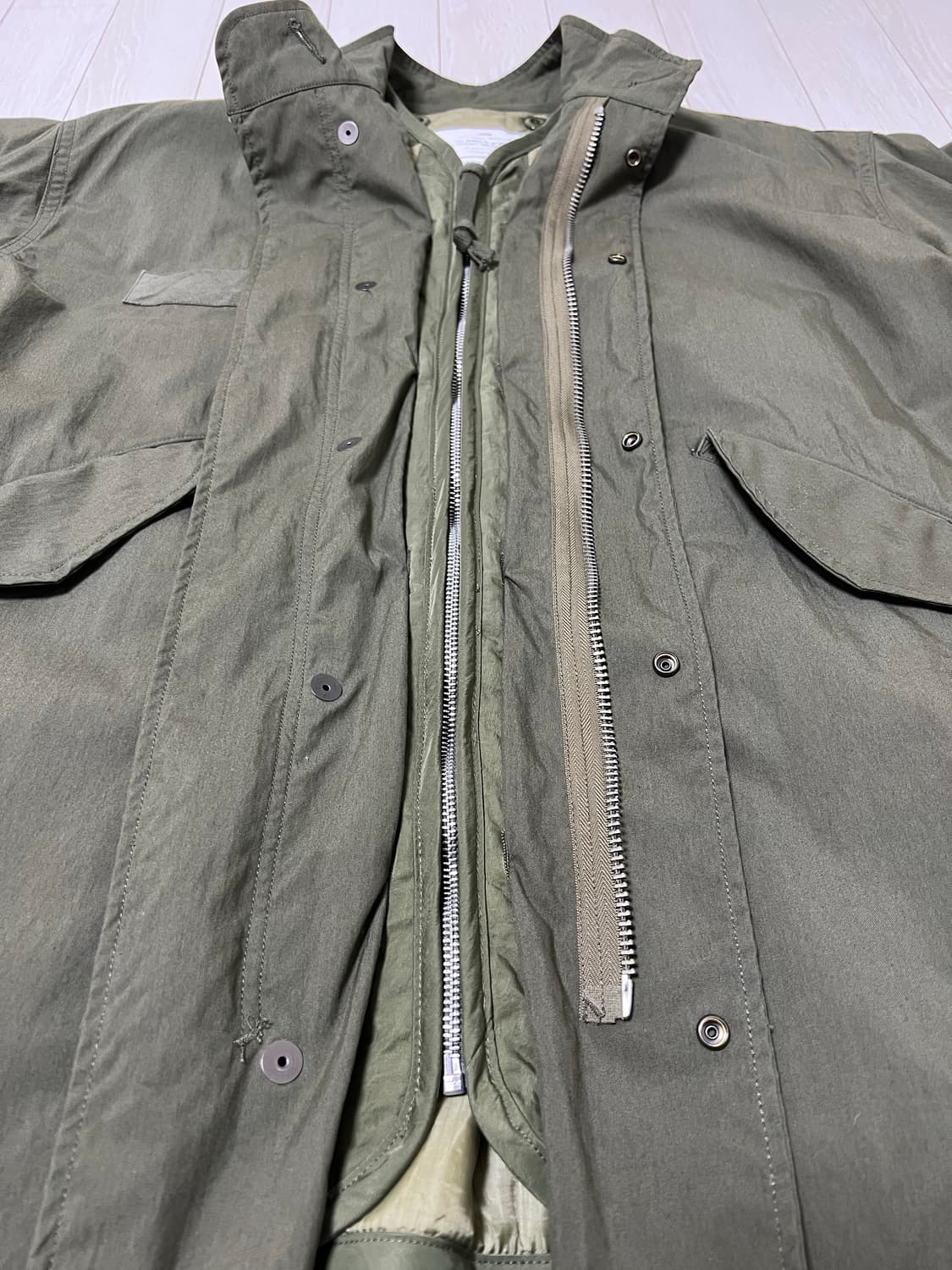 아웃스텐딩 M65 피쉬테일 개파카 자켓 L 상품이미지6