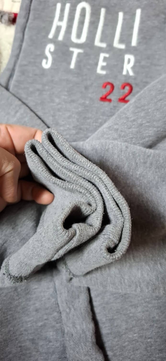 홀리스터 보아털 후드집업 M 상품이미지3