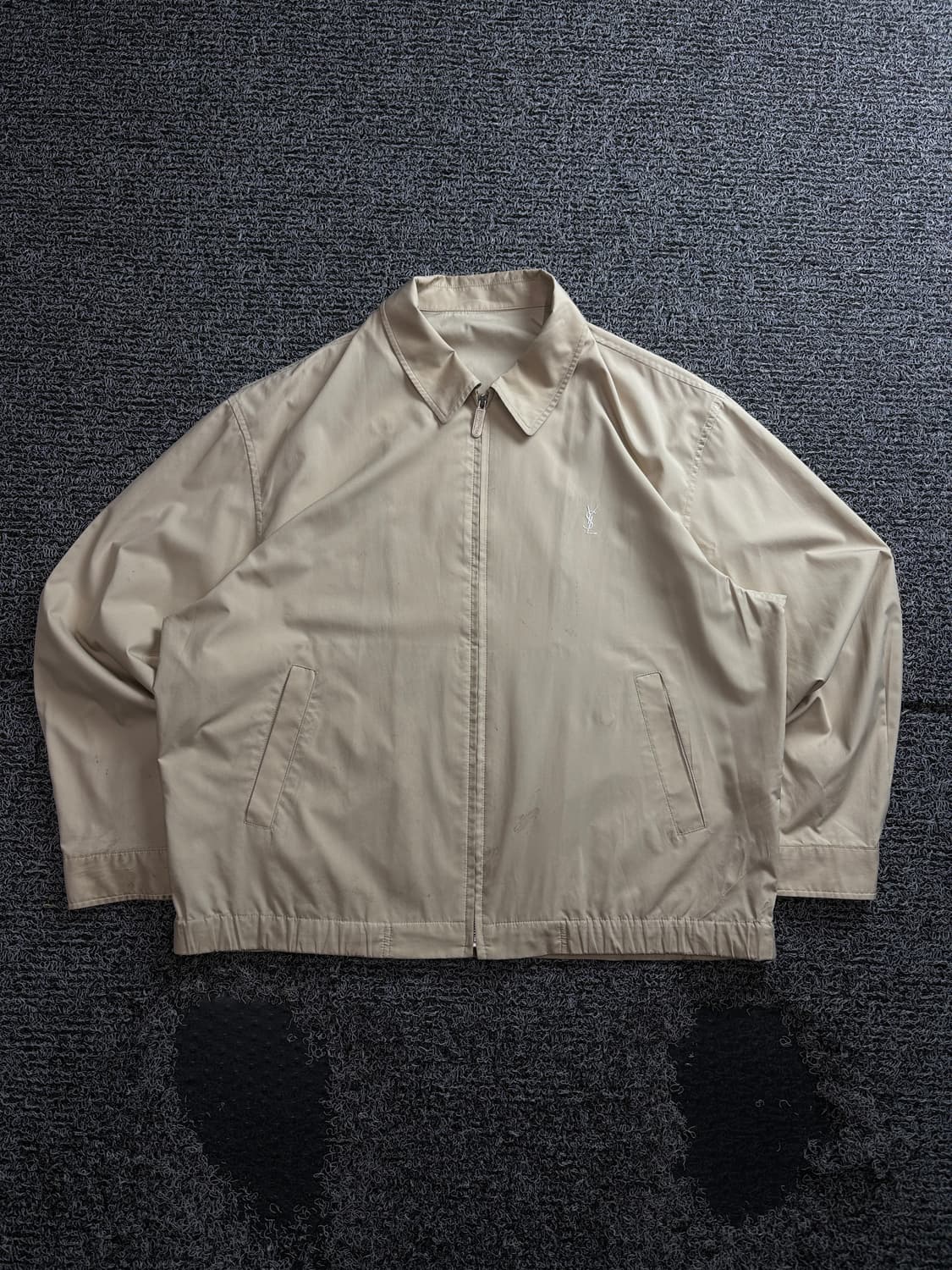 90s YSL입생로랑 아카이브 블루종 자켓 3865 상품이미지2