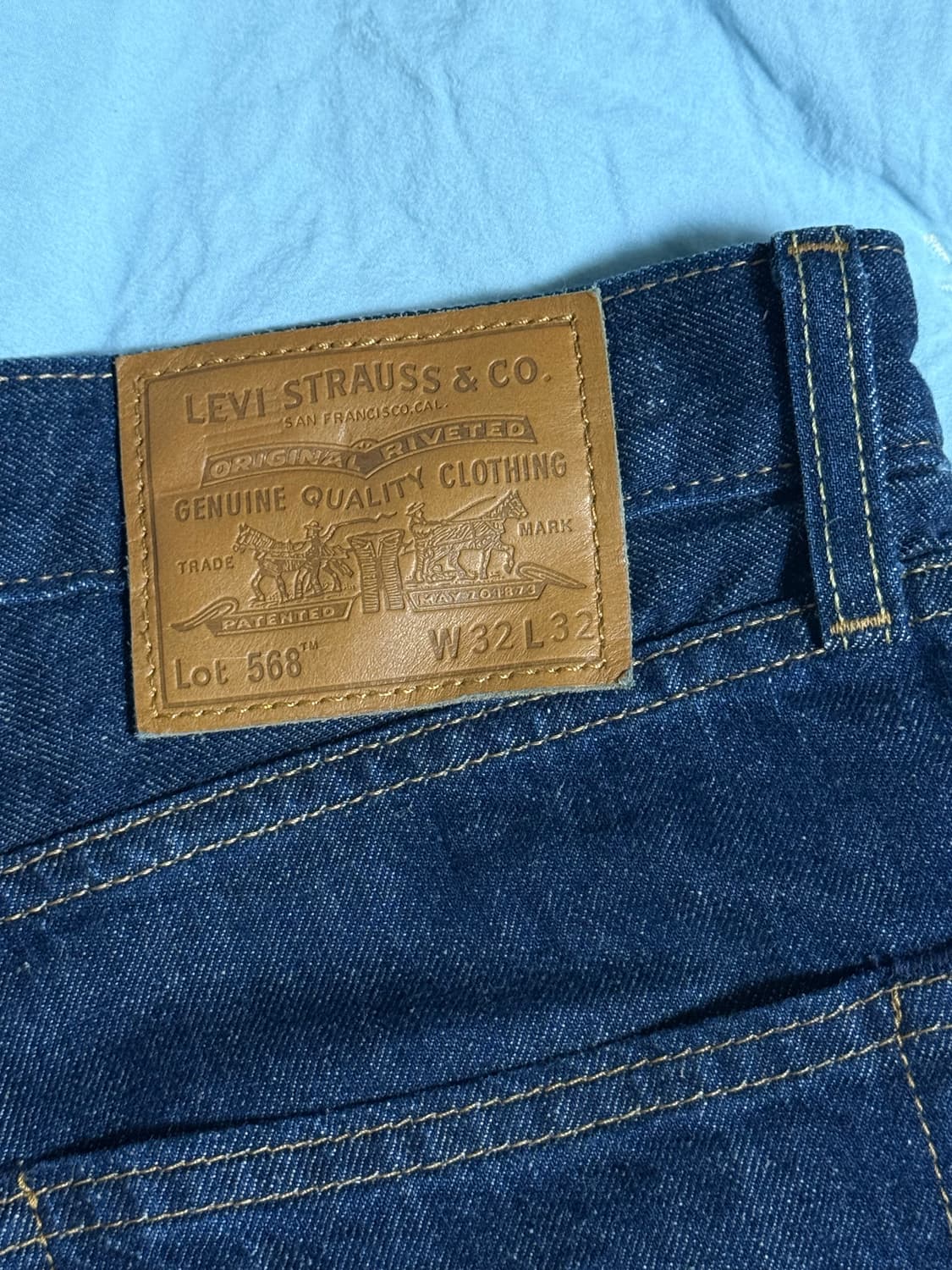 리바이스 568 프리미엄 W32 L32 상품이미지3