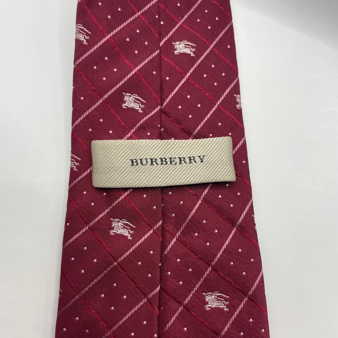 177) (BURBERRYS) 버버리 패턴 넥타이 상품이미지5
