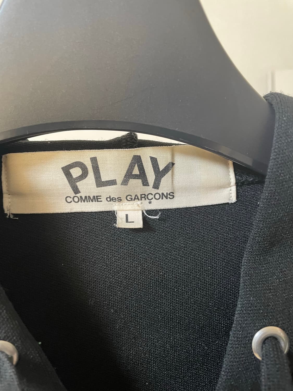 정품 꼼데가르송 후드집업 상품이미지2