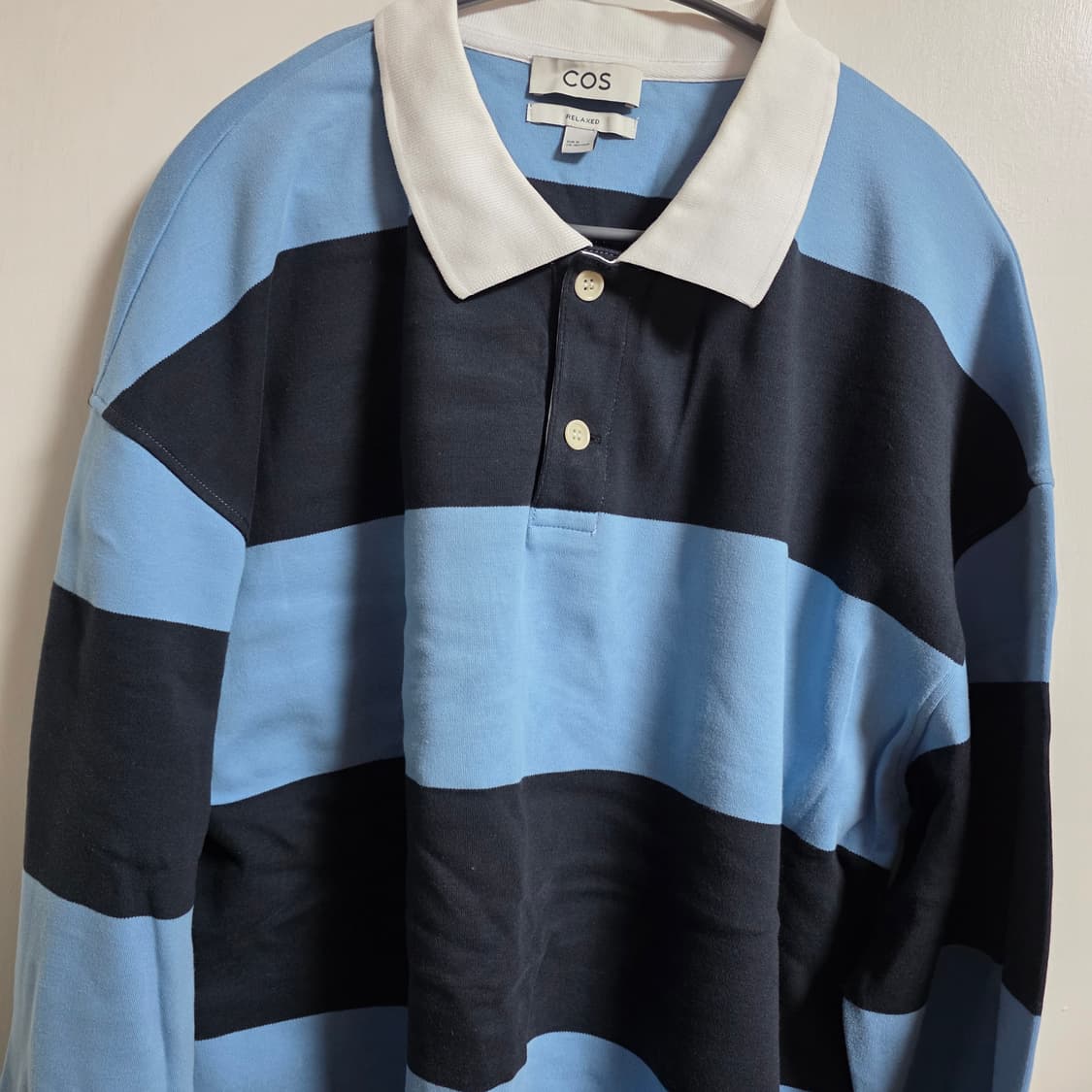 cos 스트라이프 럭비 티셔츠 M사이즈 코스 상품이미지2