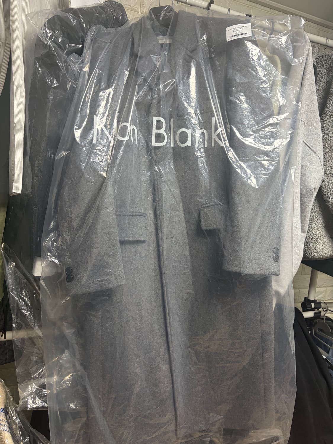 3버튼 체스터필드 코트_MEDIUM GREY 상품이미지2