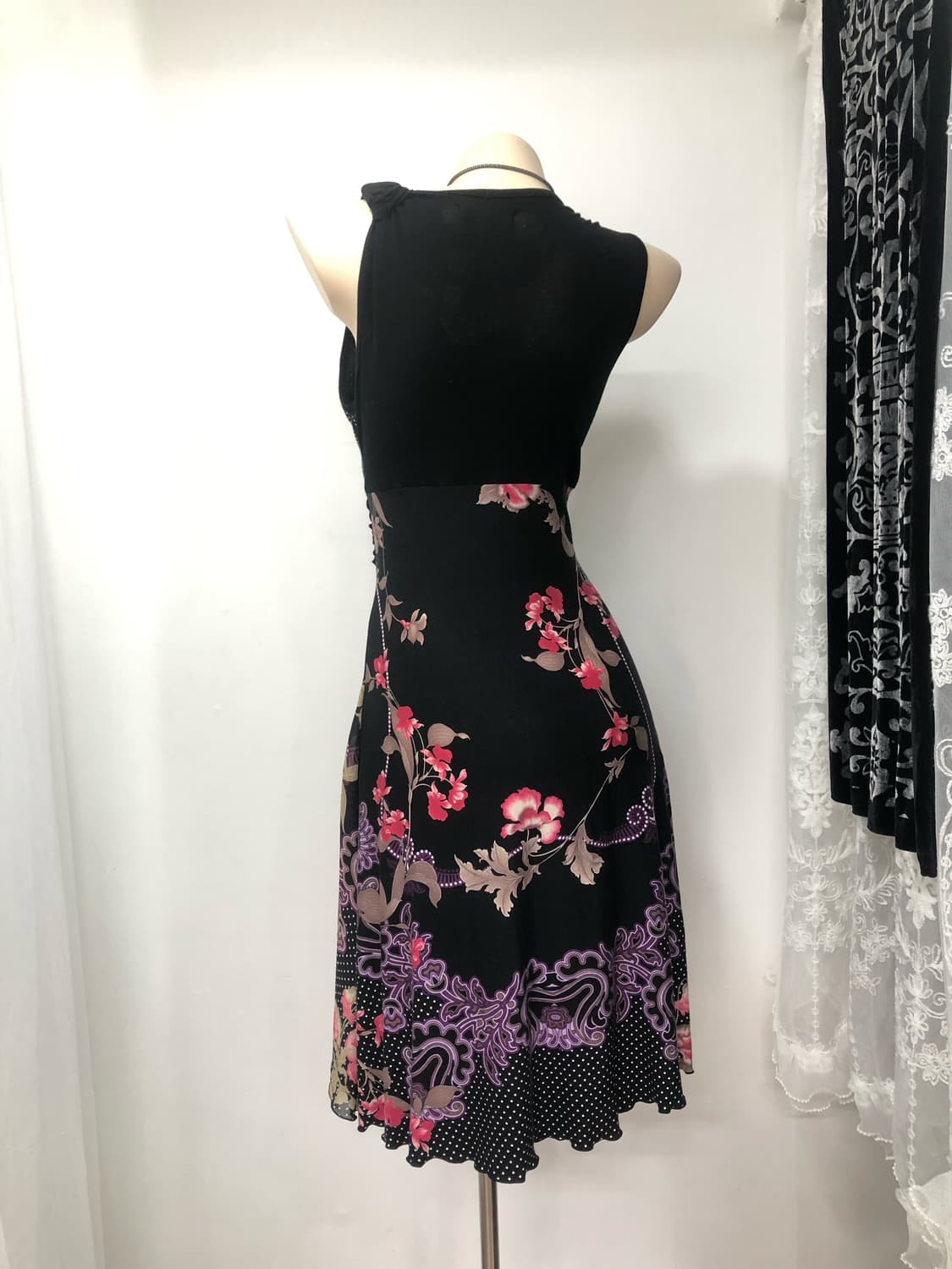 kitsch oriental knot detail dress 상품이미지3
