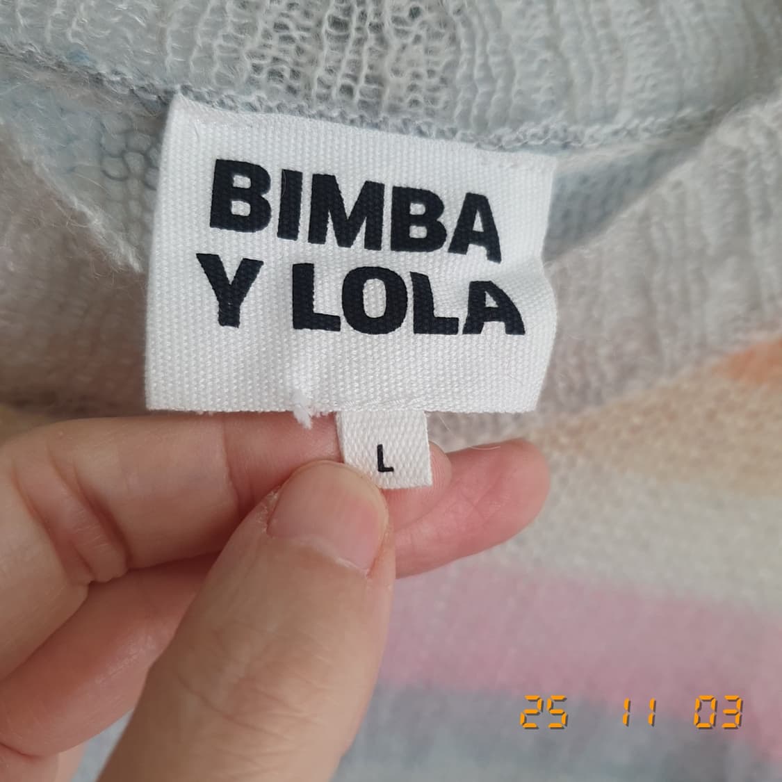 빔바이롤라 알파카 모헤어 니트 L 상품이미지3