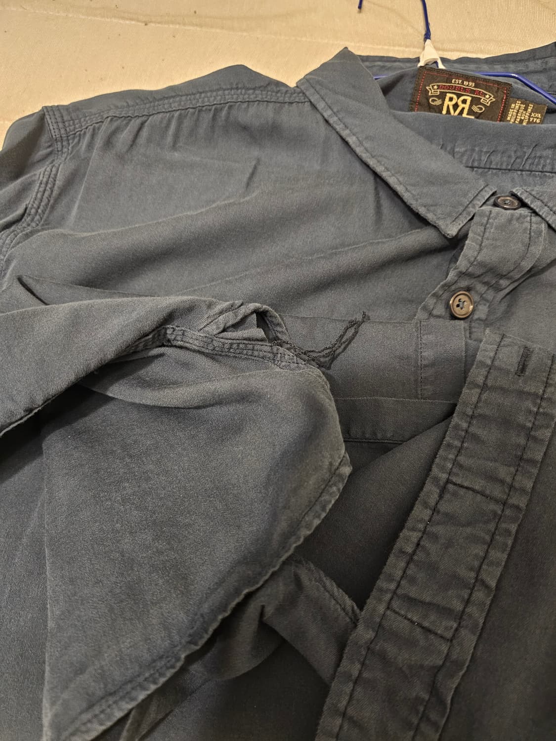 RRL 더블알엘 랄프로렌 XXL 워크 셔츠 상품이미지3