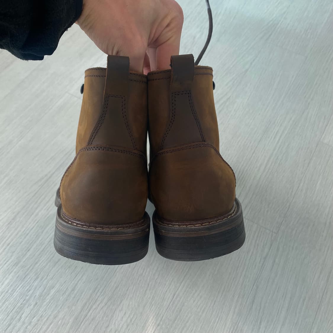 로맨틱무브 레일로드 워커 오일 빈티지 브라운 265 상품이미지3