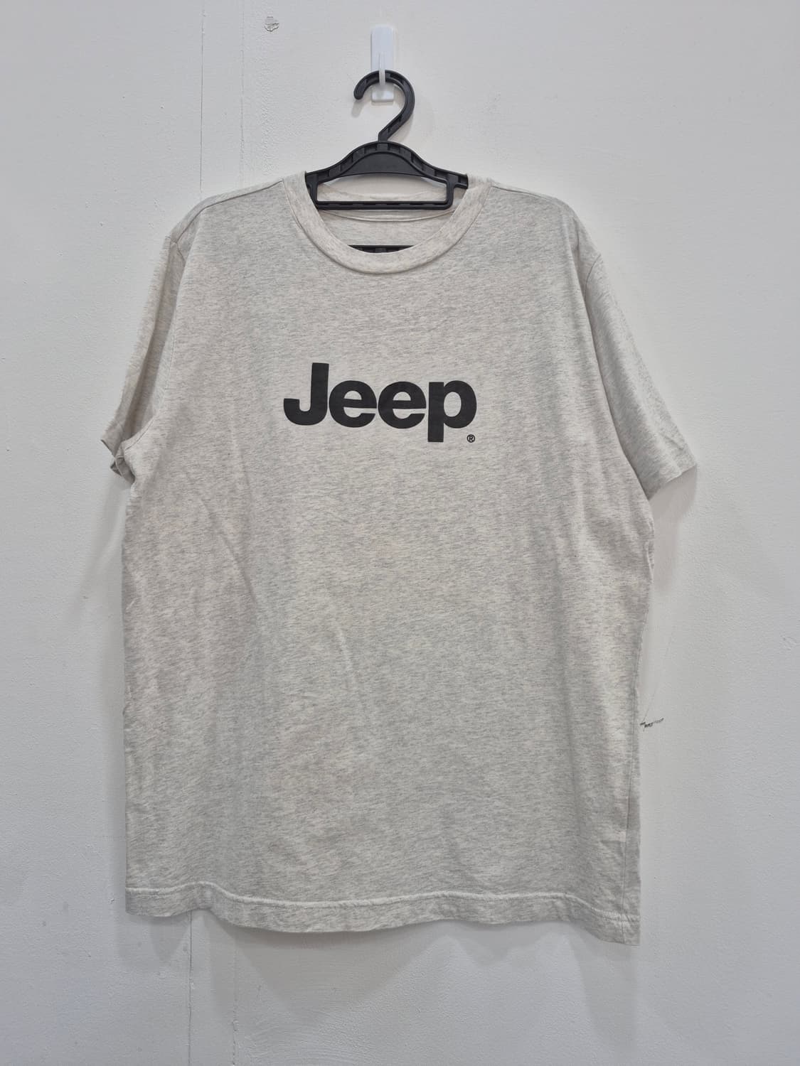 [XL] JEEP 지프 반팔 티셔츠 오트밀 상태좋음 상품이미지1