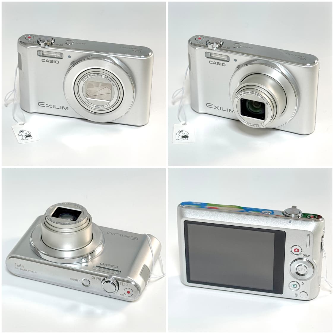 카시오 엑슬림 ZS240 실버 빈티지디카 상품이미지3